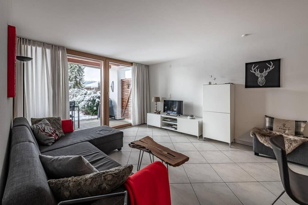 Prada 2 Lägenhet Flims Exteriör bild